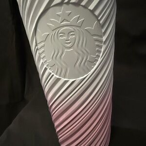 Starbucks Limited Edition Pastel Swirl Tumbler with Straw